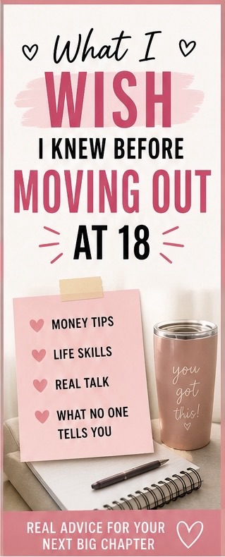 What I Wish I Knew Before Moving Out at 18
