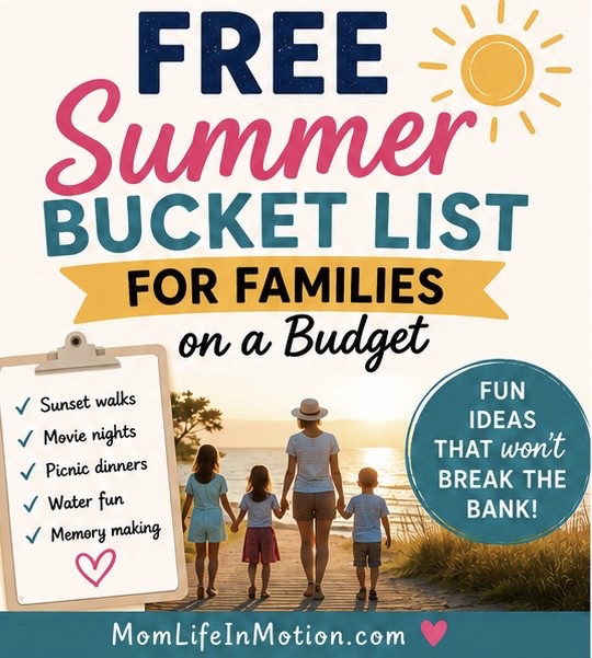 Free Summer Bucket List for Families on a&nbsp;Budget