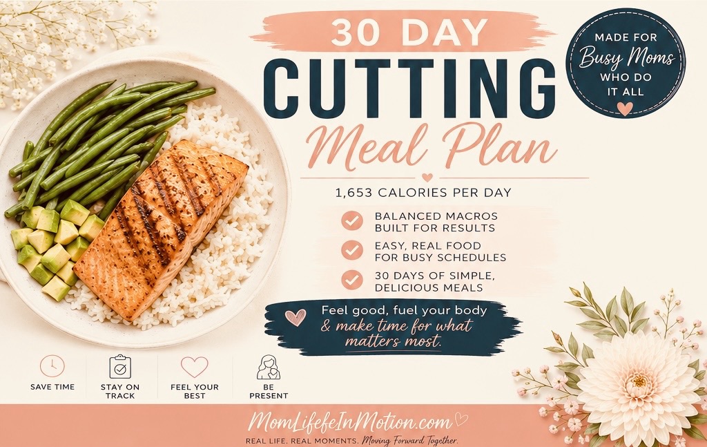 Weeks 2 & 3 – 30 Day Cutting Meal Plan for Busy&nbsp;Moms